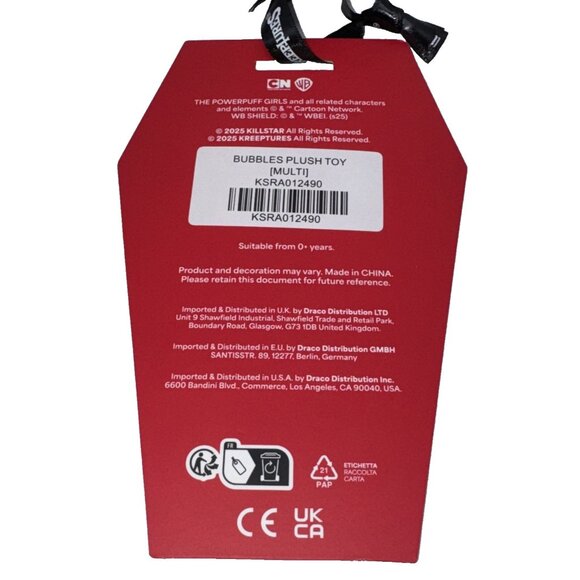 NWT Killstar x Powerpuff Girls Collab Bubbles Plush Kreeptures Lg Stuffed Doll - Picture 5 of 7